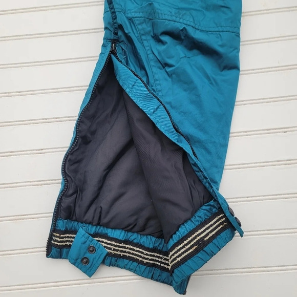 Couloir Entrant Thermothin Womens  Snowboard/Ski Pants Nylon Turquoise Green  6 - Picture 3 of 14